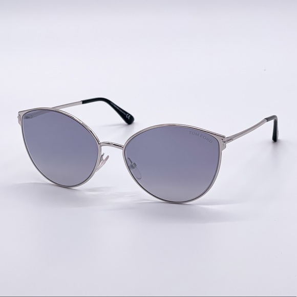 NEW TOM FORD ZEILA TF654 18C WOMEN’S SUNGLASSES TOM FORD FT0654/S GREY - Picture 8 of 12